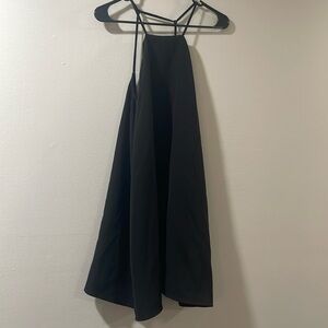 Black Tobi Mini flowy Day Dress - L